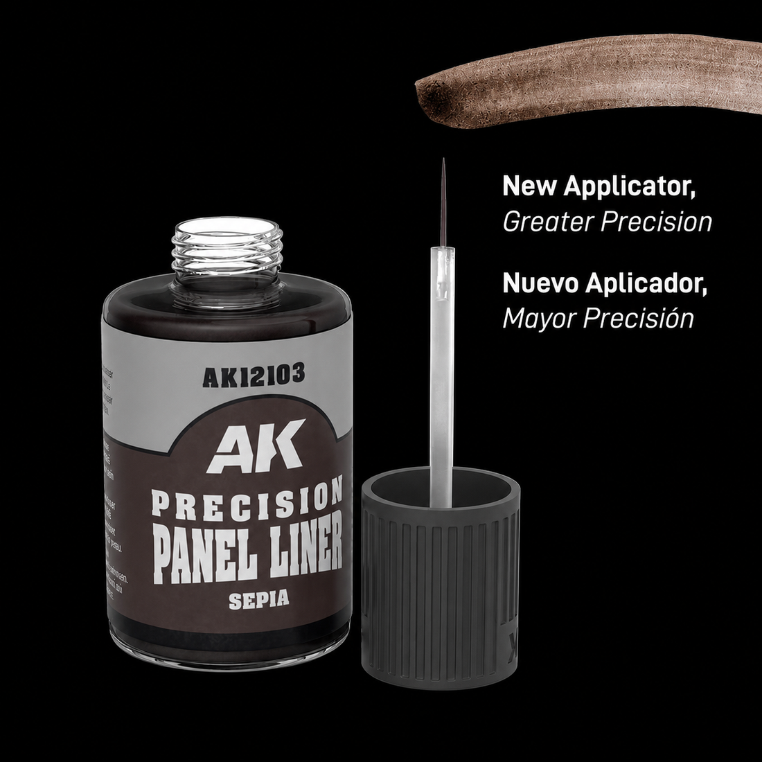 AK: PANELINER PRECISION - SEPIA
