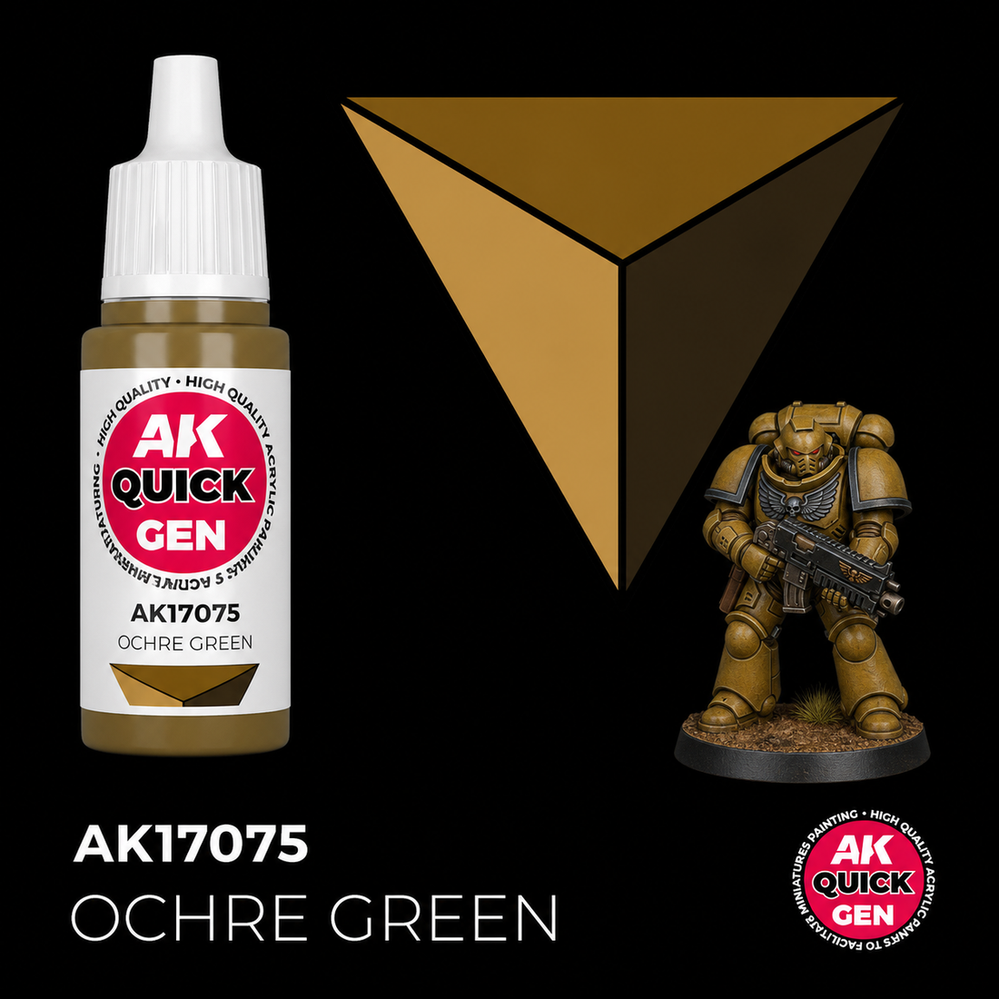AK: QUICK GEN - OCHRE GREEN