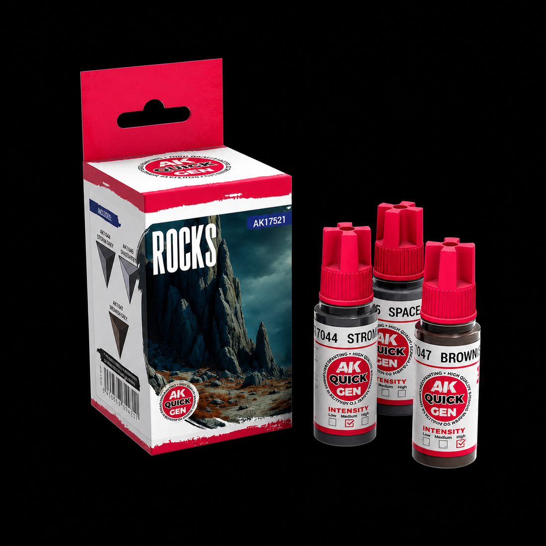AK: QUICK GEN - ROCKS - SET