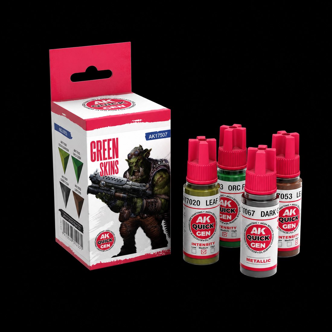 AK: QUICK GEN - GREEN SKINS - SET