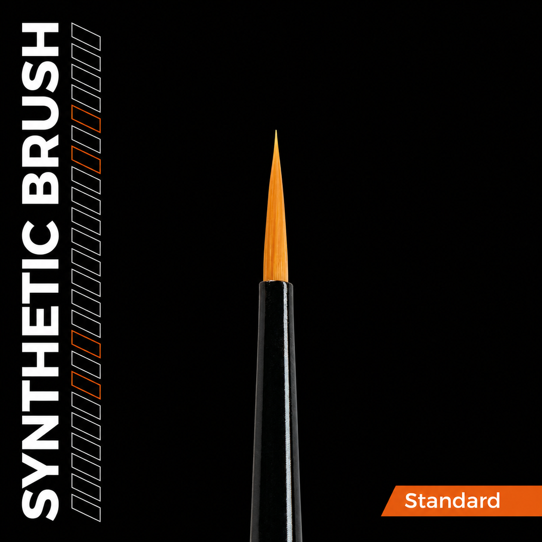 AK: ROUND BRUSH - SYNTHETIC - Nº1 - STANDAR