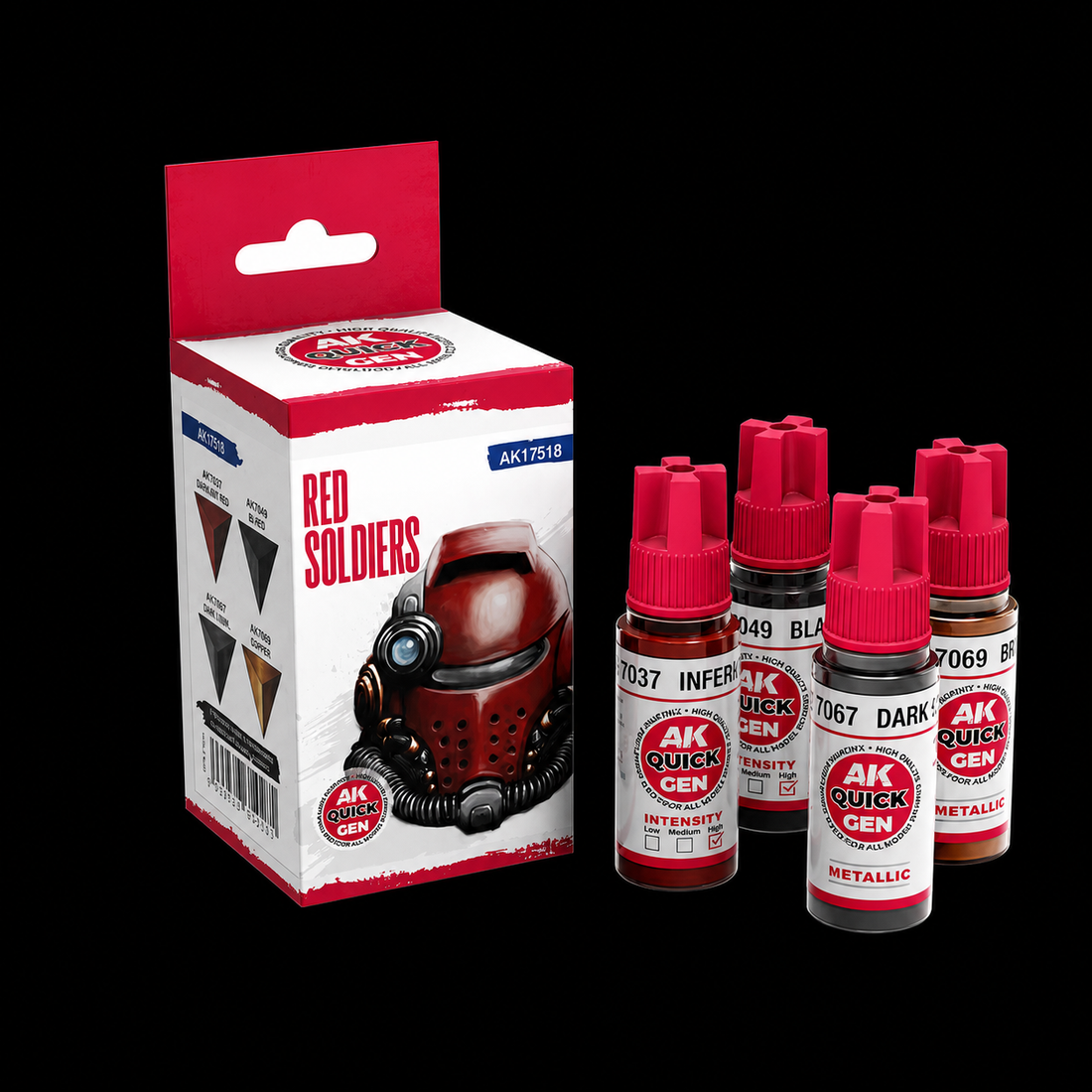 AK: QUICK GEN - RED SOLDIER - SET