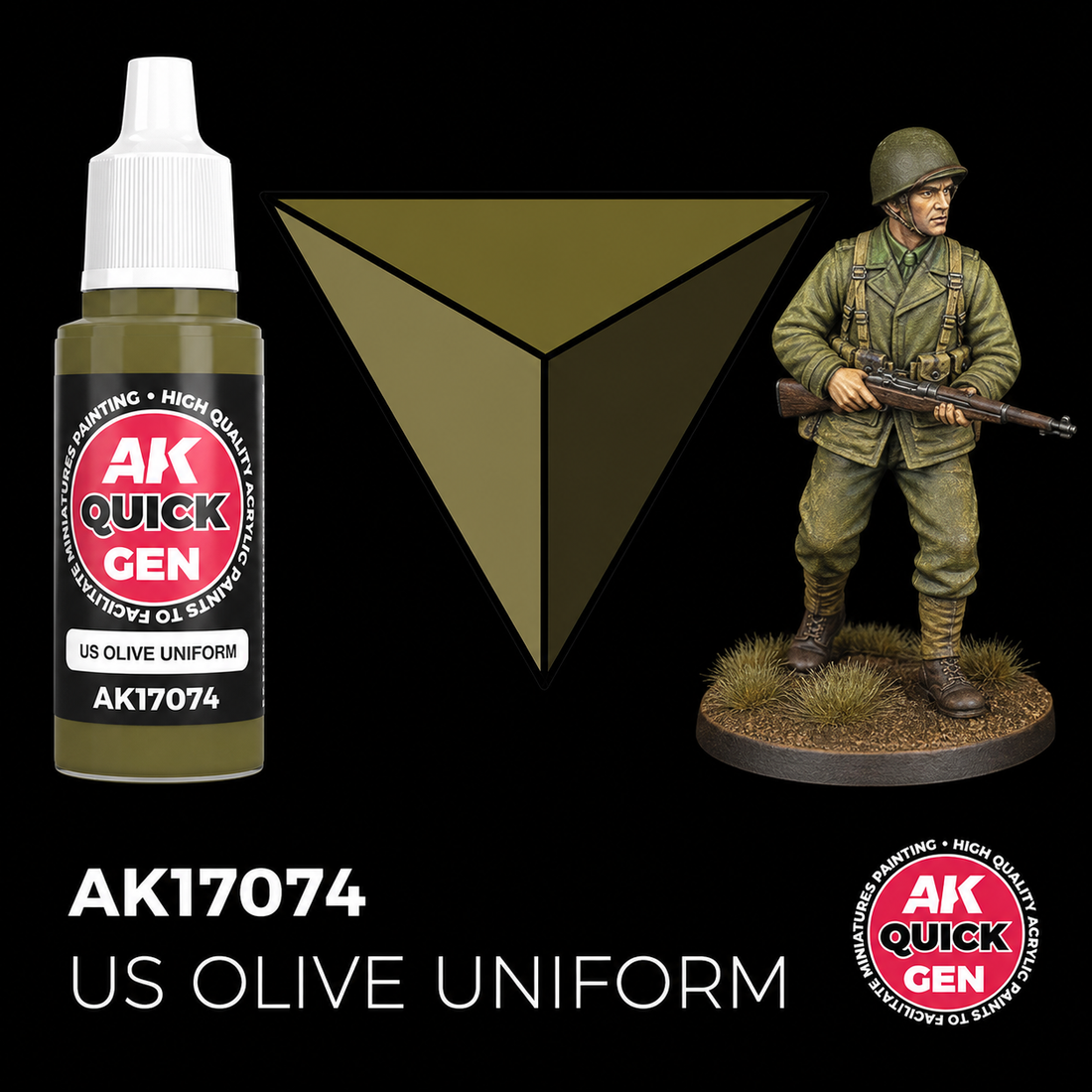 AK: QUICK GEN - US OLIVE UNIFORM