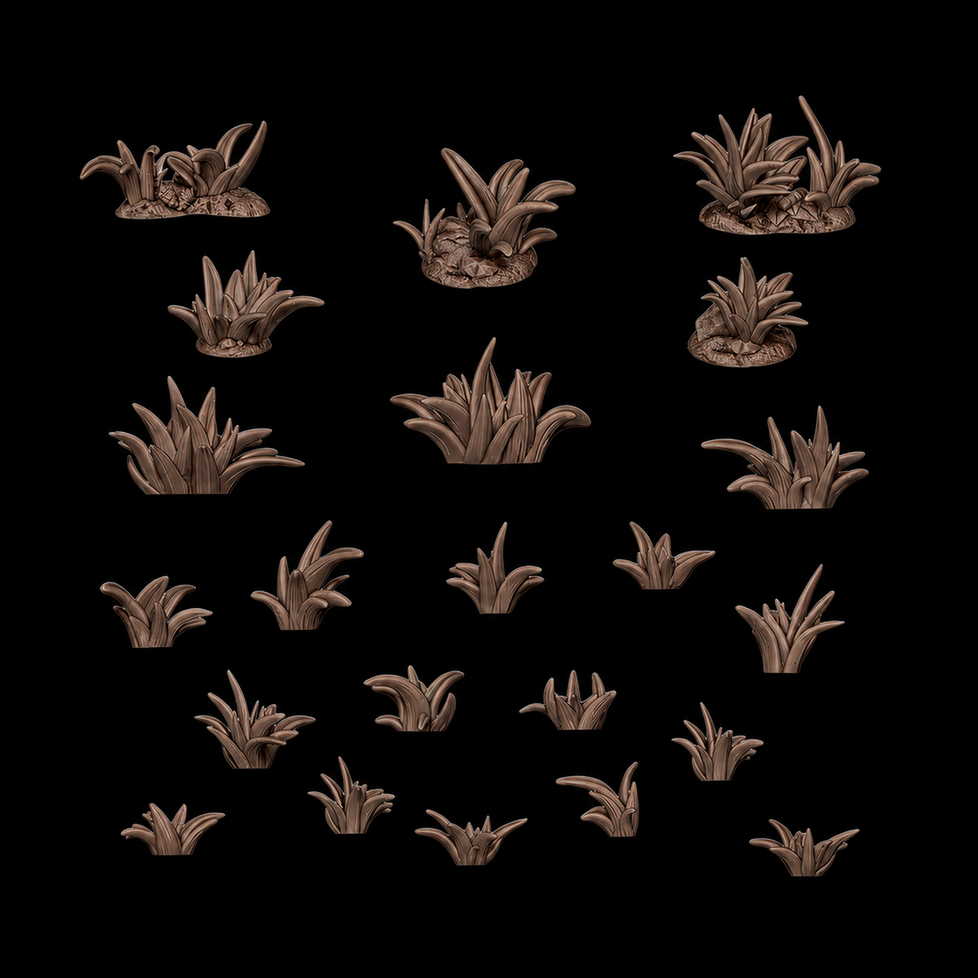 AK BASING: BITS - GRASS TUFTS