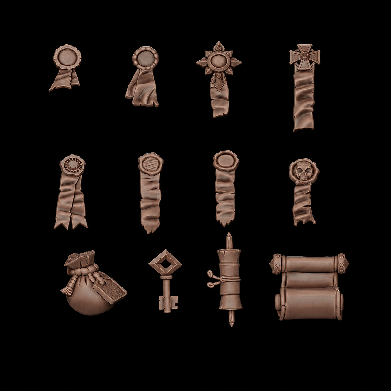 AK BASING: BITS - SEALS &amp; SCROLLS