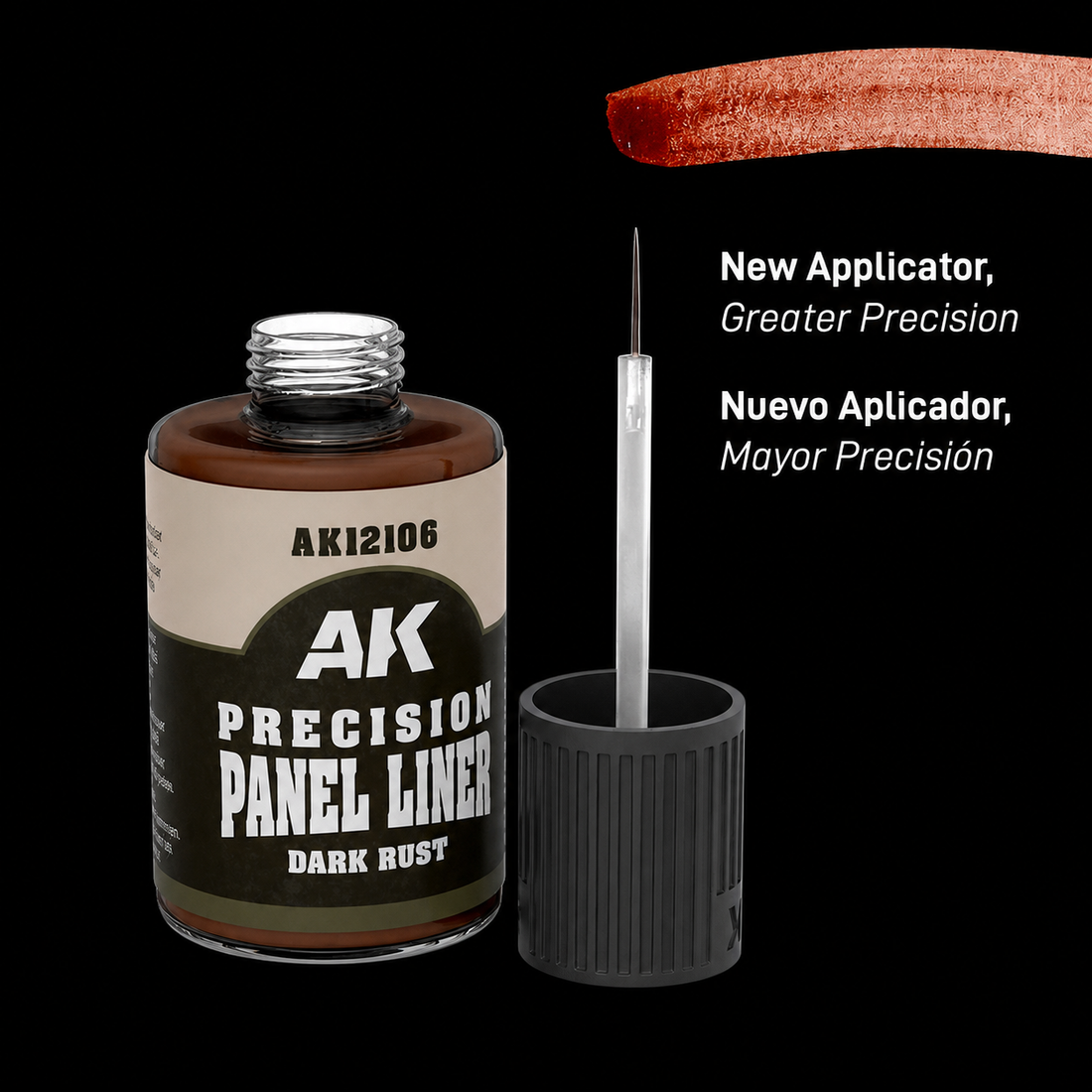 AK: PANELINER PRECISION - DARK RUST