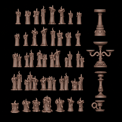 AK BASING: BITS - CANDLES