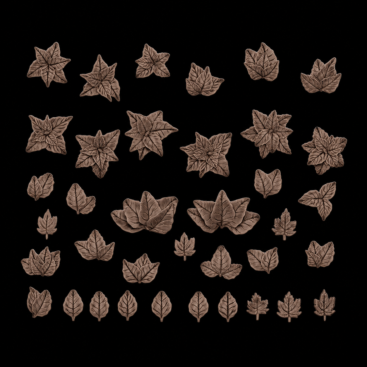 AK BASING: BITS - FOREST LEAVES