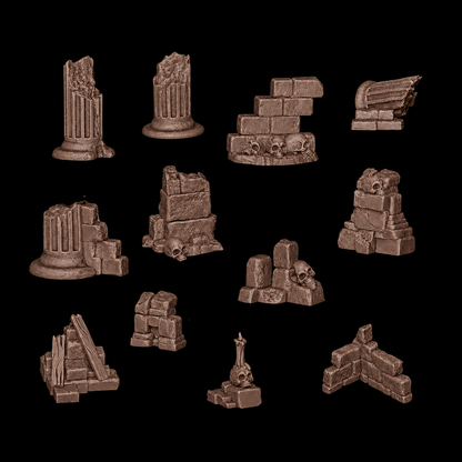 AK BASING: BITS - VILLAGE RUINS