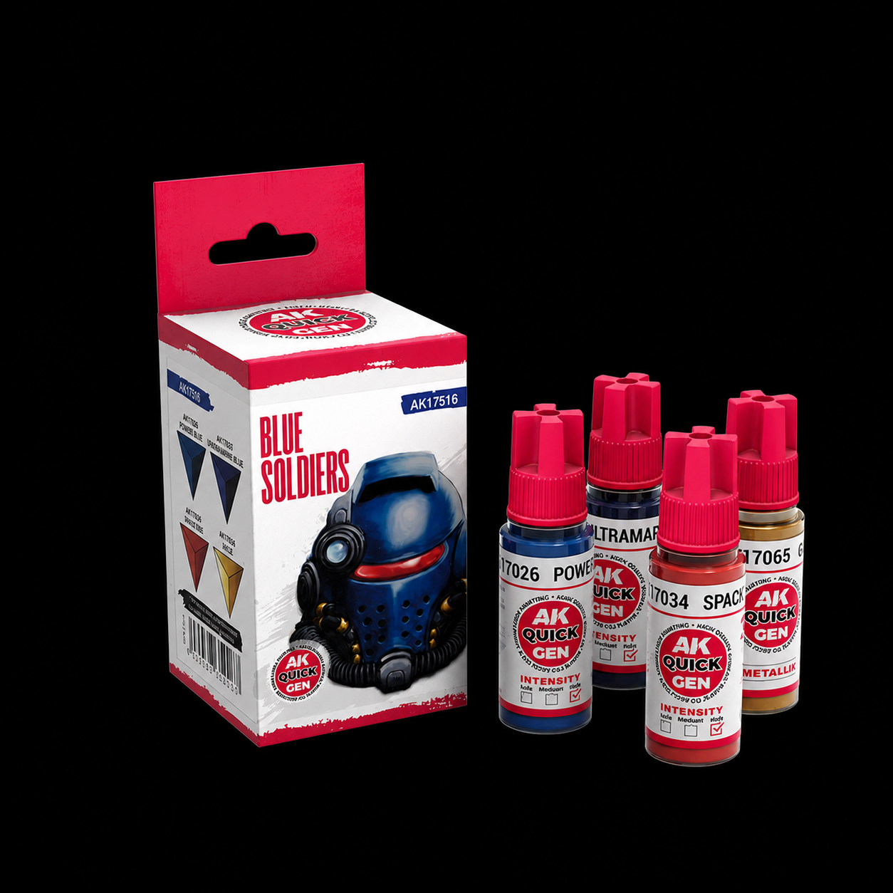AK: QUICK GEN - BLUE SOLDIER - SET