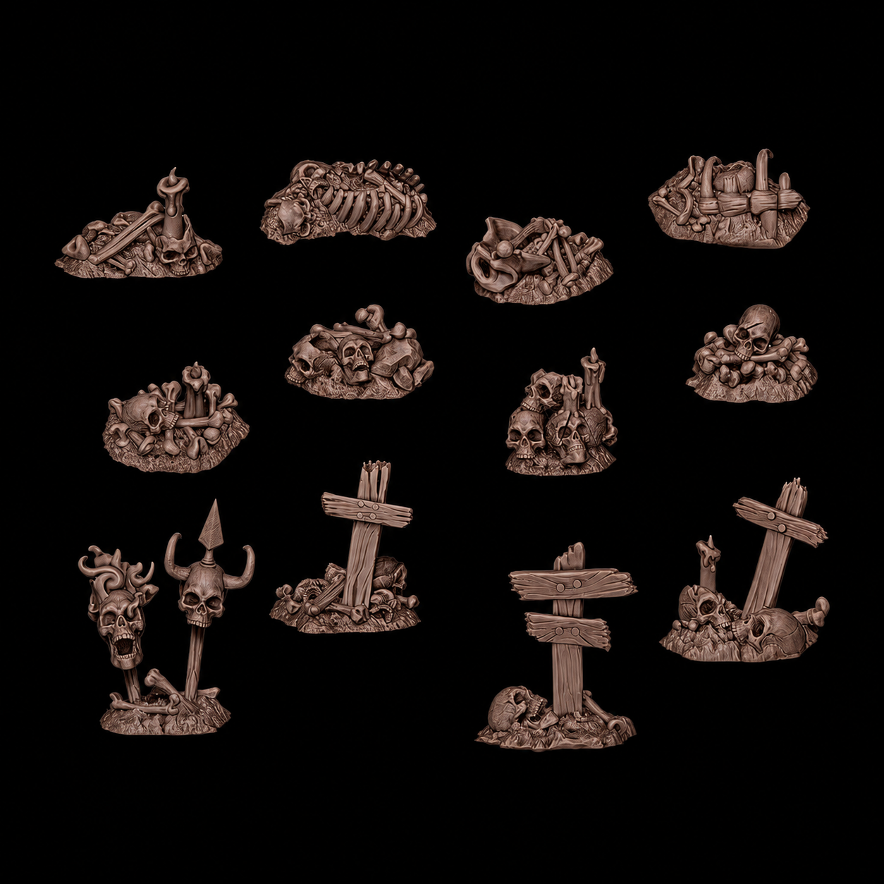 AK BASING: BITS - BONES REMAINS