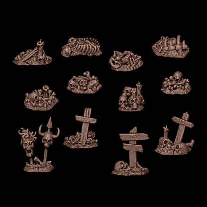 AK BASING: BITS - BONES REMAINS