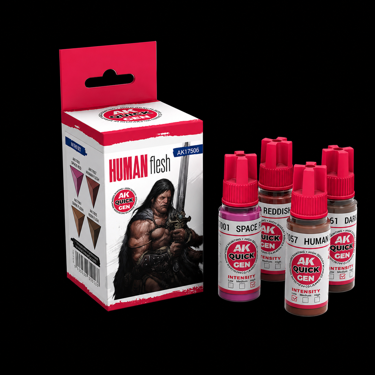 AK: QUICK GEN - HUMAN FLESH - SET