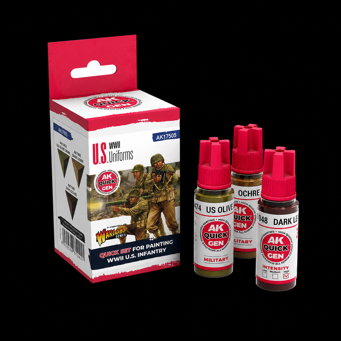 AK: QUICK GEN - U.S. UNIFORMS WWII - SET