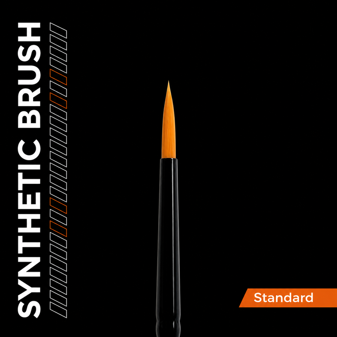 AK: BASIC SET - SINTHETIC BRUSH - (3 BRUSHES)