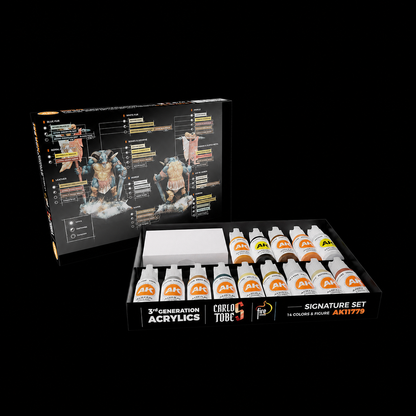 3GEN Acrylics: SIGNATURE SET - CARLOS TOBES