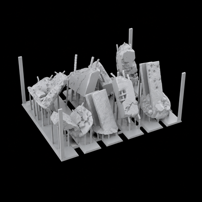 AK BASING: BITS - CONCRETE RUINS