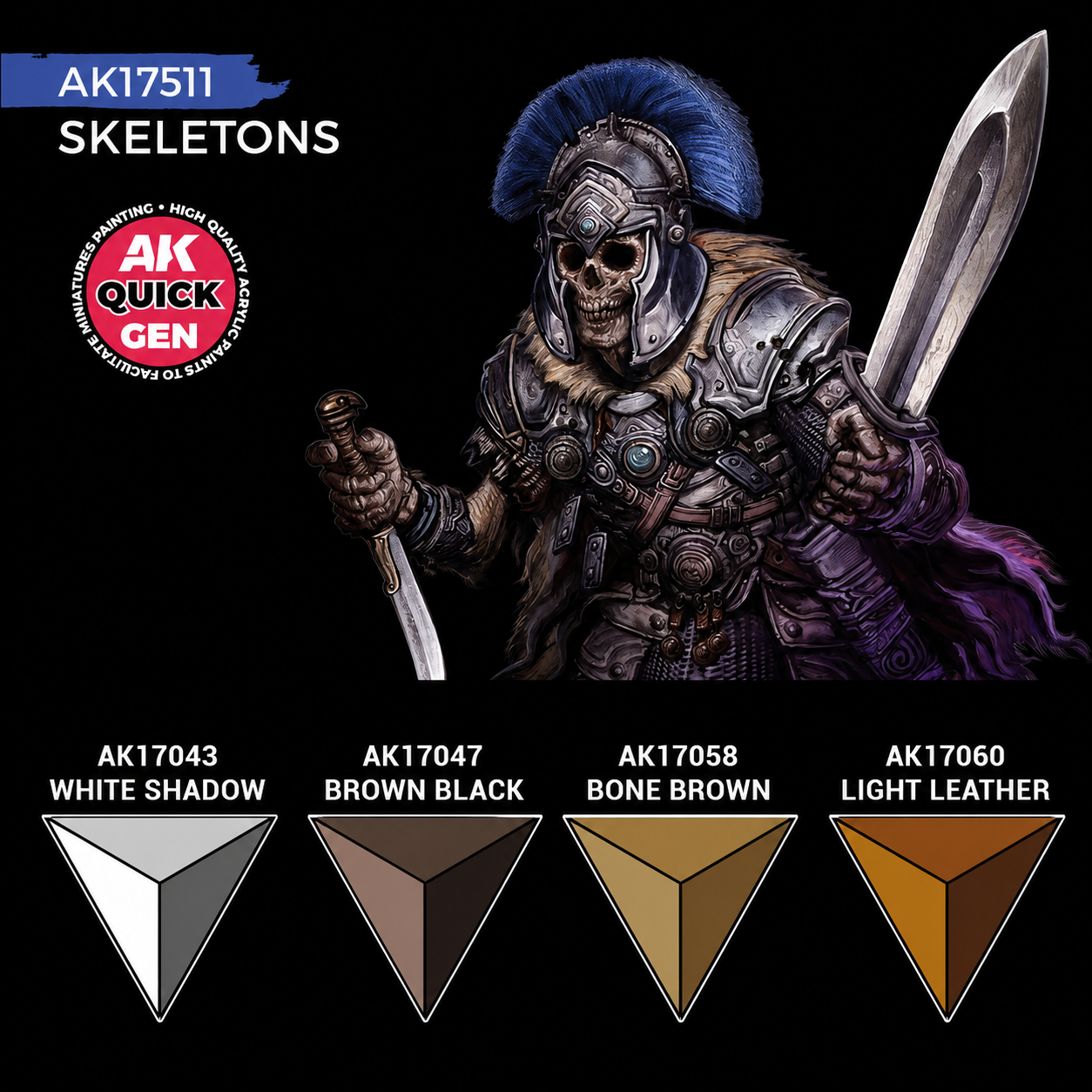 AK: QUICK GEN - SKELETONS - SET