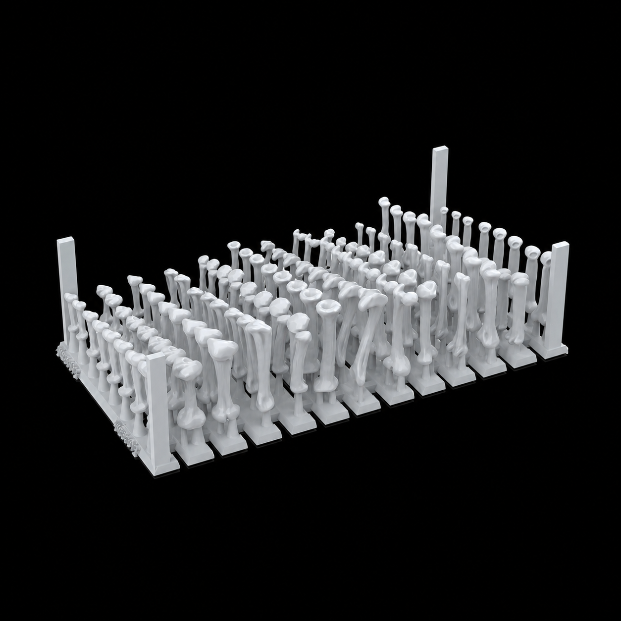 AK BASING: BITS - HUMAN BONES