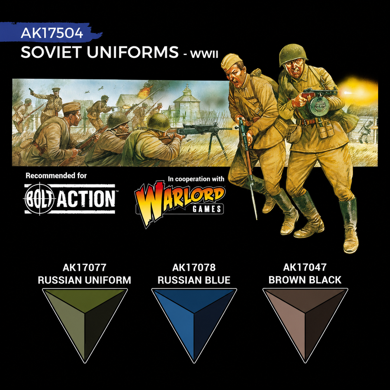 AK: QUICK GEN - SOVIET UNIFORMS WWII - SET