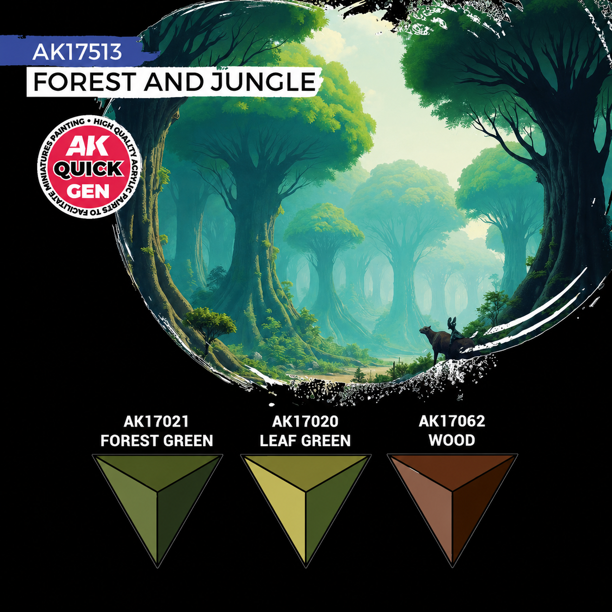 AK: QUICK GEN - FOREST AND JUNGLE - SET