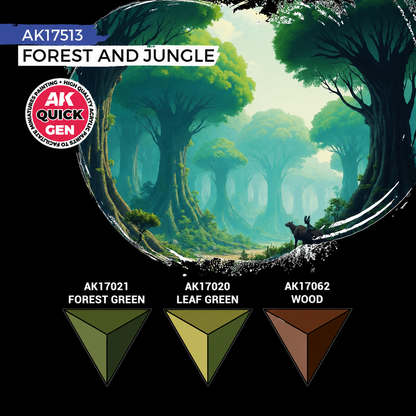AK: QUICK GEN - FOREST AND JUNGLE - SET