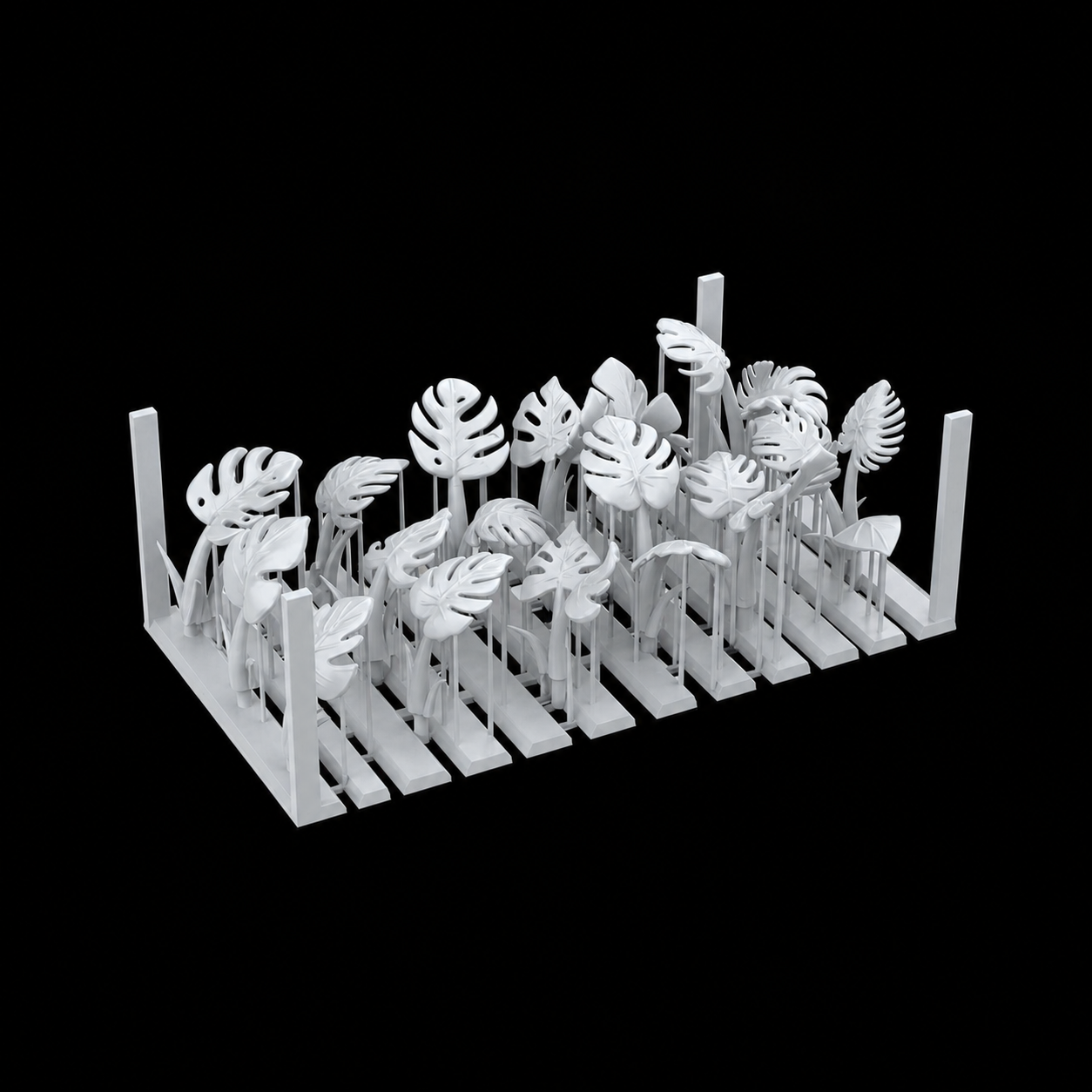 AK BASING: BITS - MONSTERA