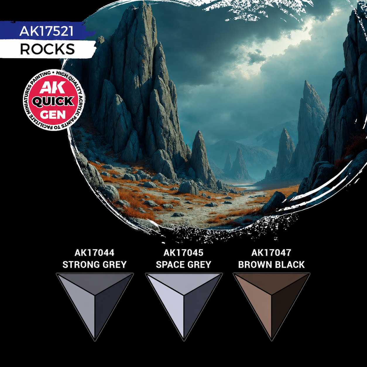 AK: QUICK GEN - ROCKS - SET
