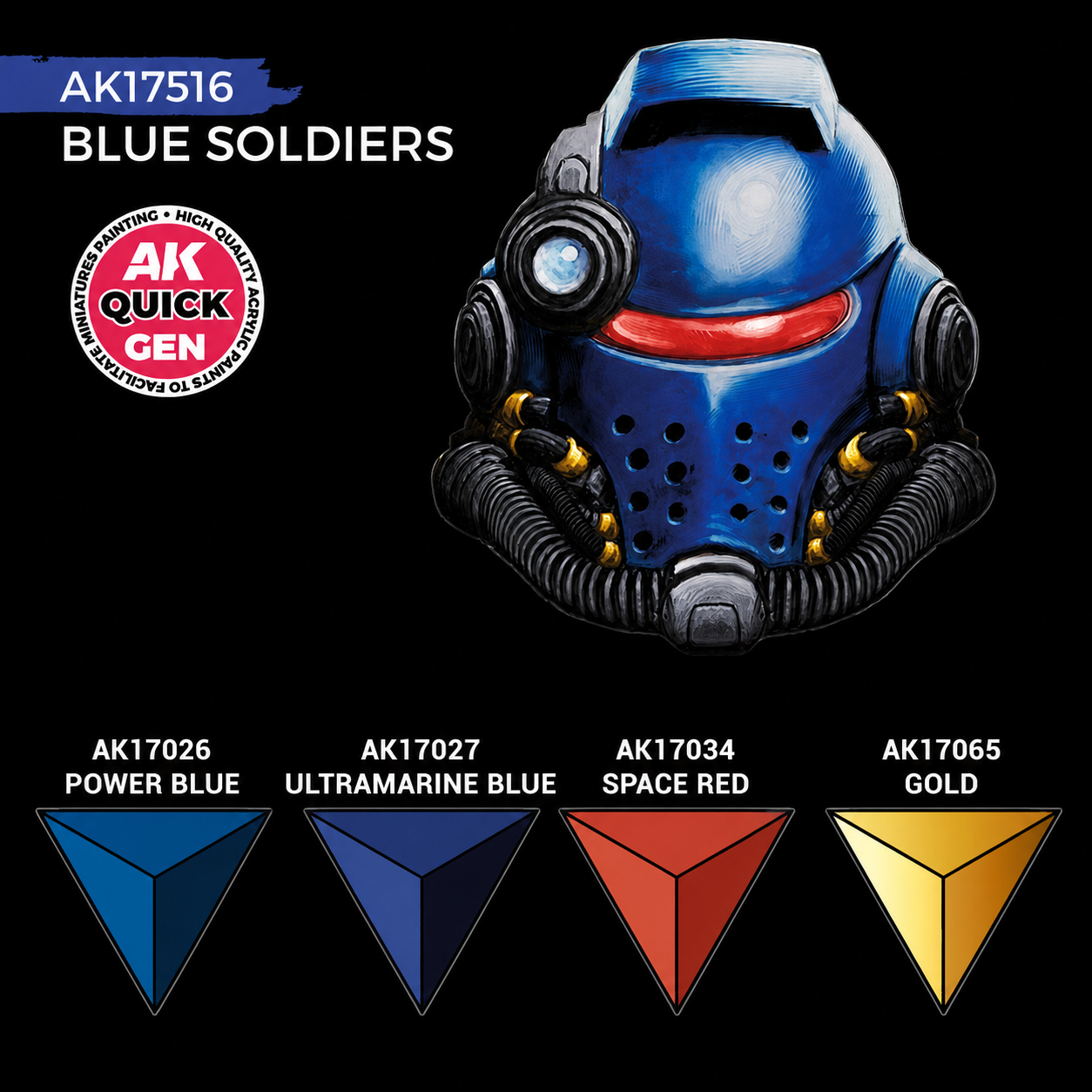 AK: QUICK GEN - BLUE SOLDIER - SET