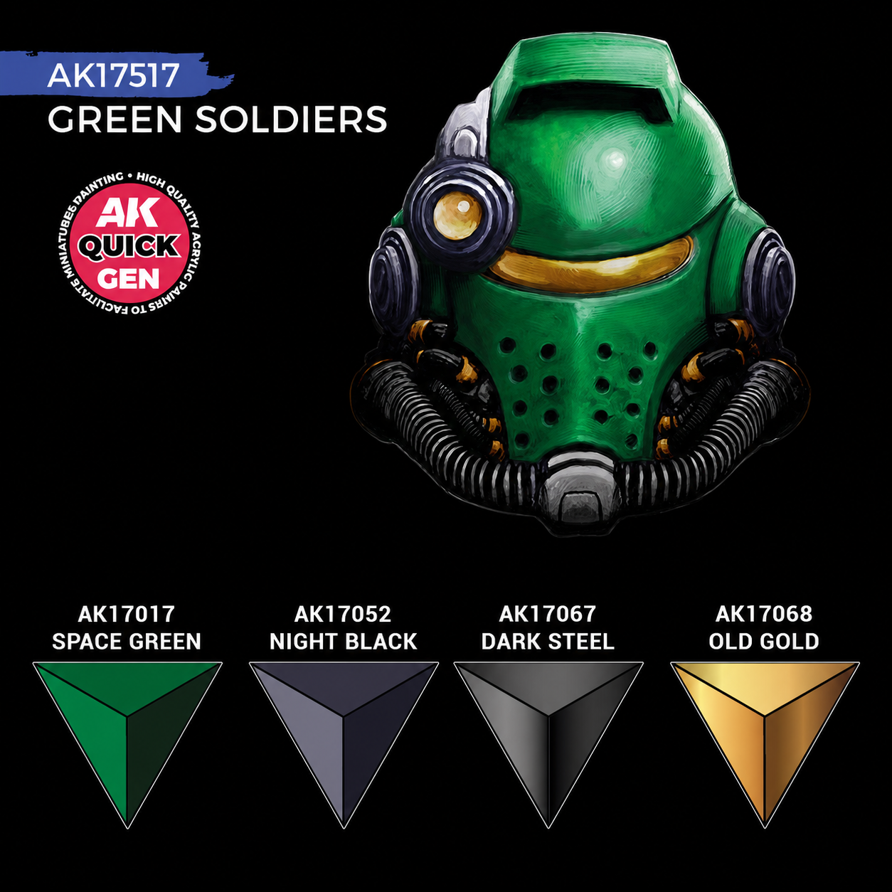 AK: QUICK GEN - GREEN SOLDIERS - SET