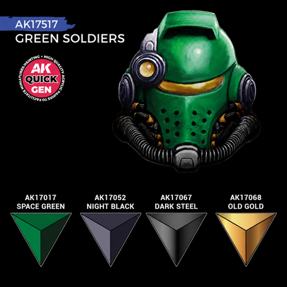 AK: QUICK GEN - GREEN SOLDIERS - SET