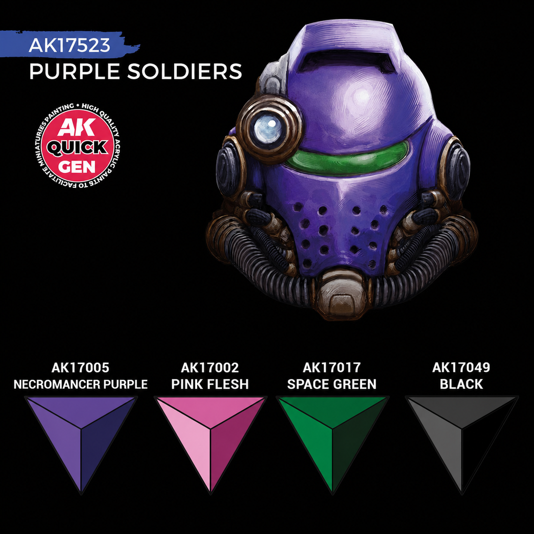 AK: QUICK GEN - PURPLE SOLDIER - SET