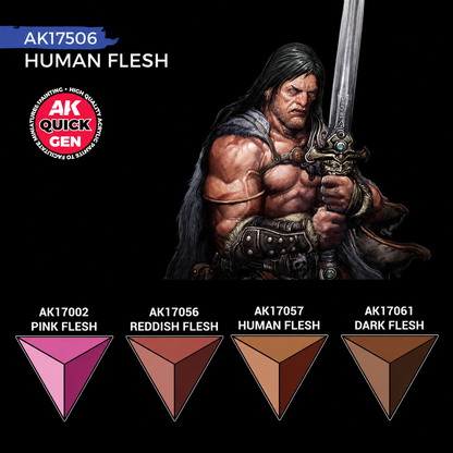 AK: QUICK GEN - HUMAN FLESH - SET