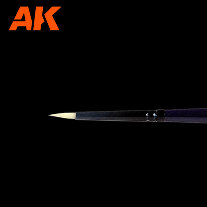 AK: TABLETOP BRUSH - SYNTHETIC - Nº2 - STANDAR