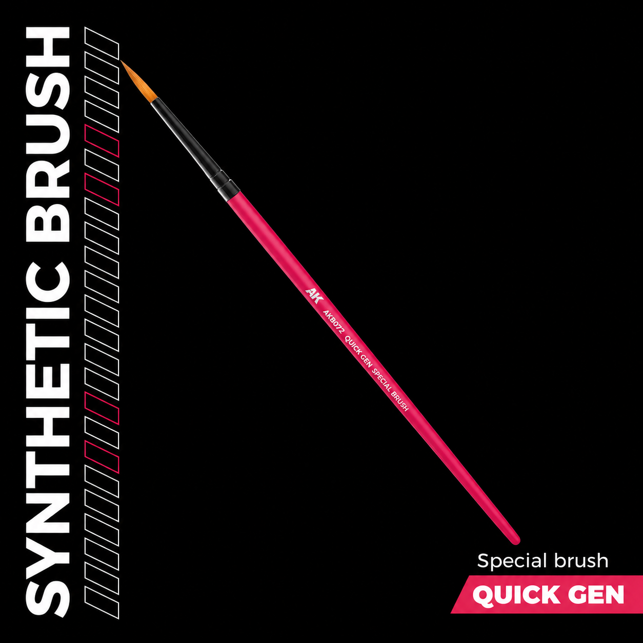 AK: QUICK GEN SPECIAL BRUSH - SYNTHETIC