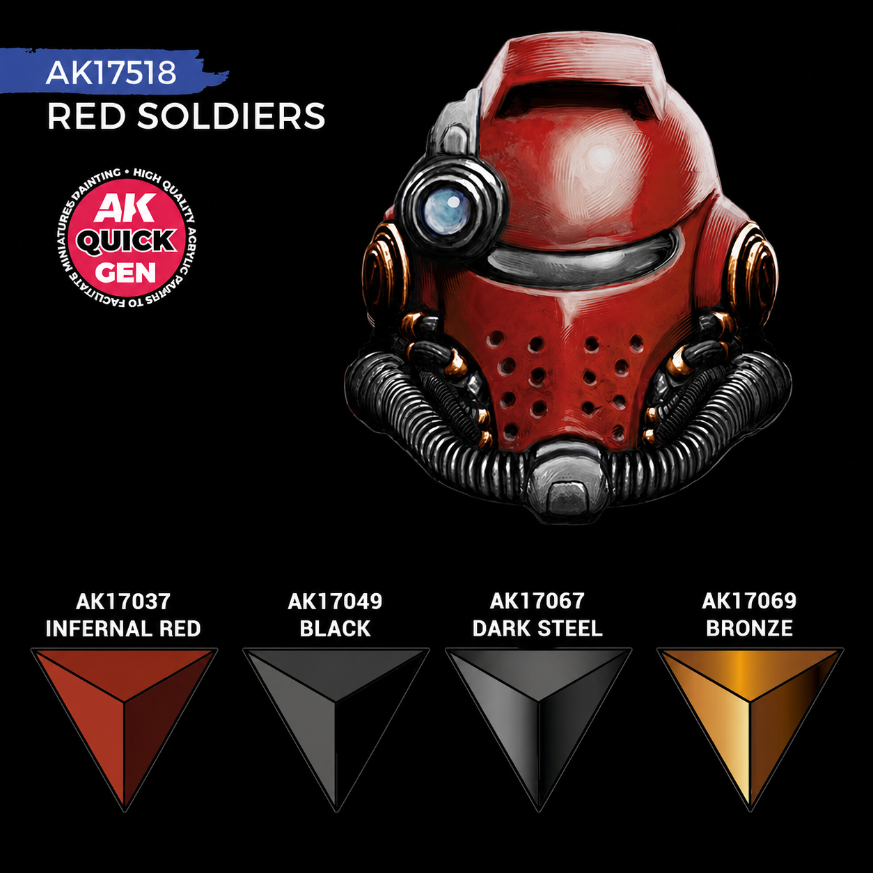 AK: QUICK GEN - RED SOLDIER - SET