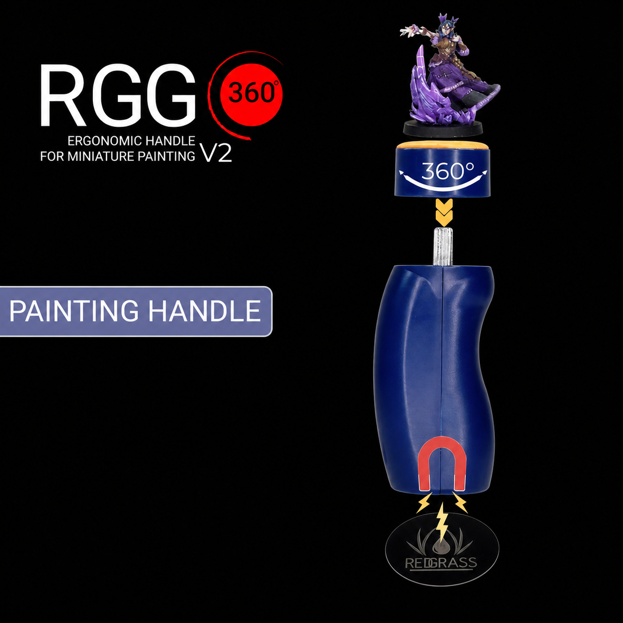 RGG: MINIATURE HOLDER - 360º
