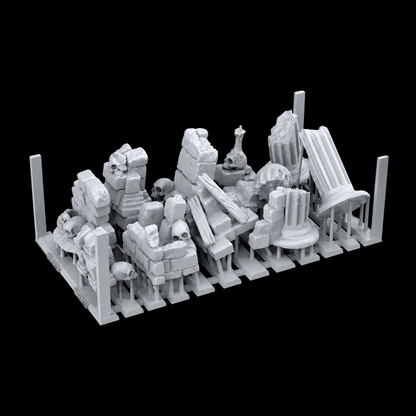 AK BASING: BITS - VILLAGE RUINS