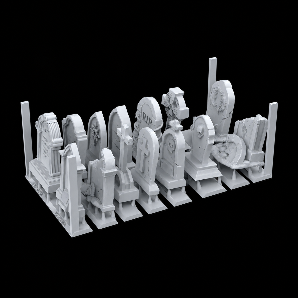 AK BASING: BITS - TOMBSTONES