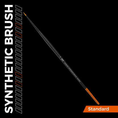 AK: ROUND BRUSH - SYNTHETIC - Nº2/0 - STANDAR