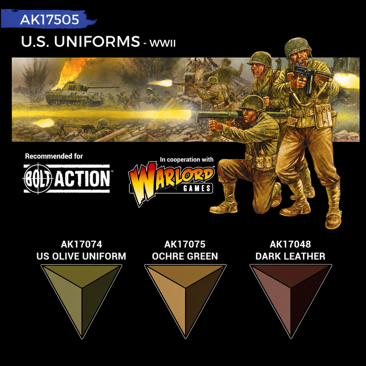 AK: QUICK GEN - U.S. UNIFORMS WWII - SET