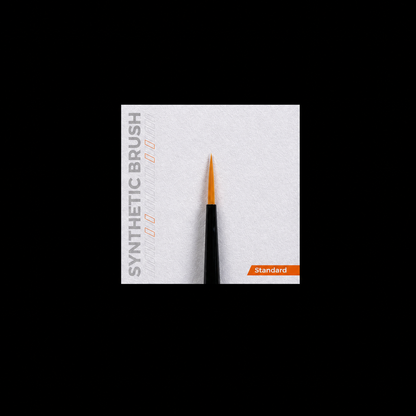 AK: ROUND BRUSH - SYNTHETIC - Nº0 - ESTANDAR