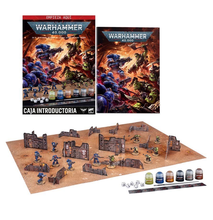 WARHANNER 40K: START HERE - Caja introductoria de Warhammer 40K