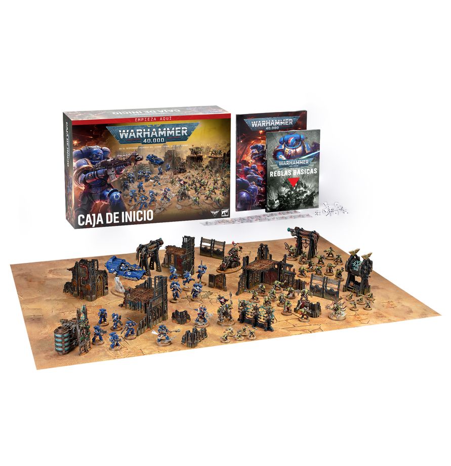 WARHANNER 40K: START HERE - Caja de Inicio de Warhammer 40K