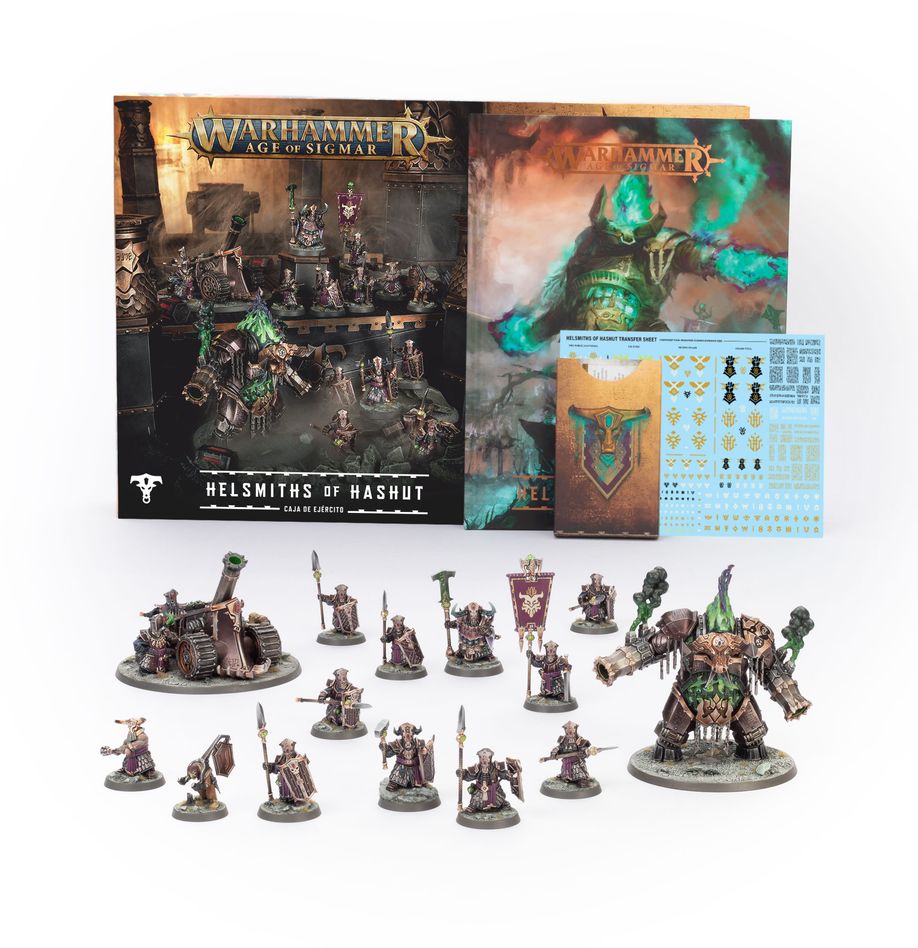 HERREROS INFERNALES DE HASHUT: ARMY SET - ESPAÑOL
