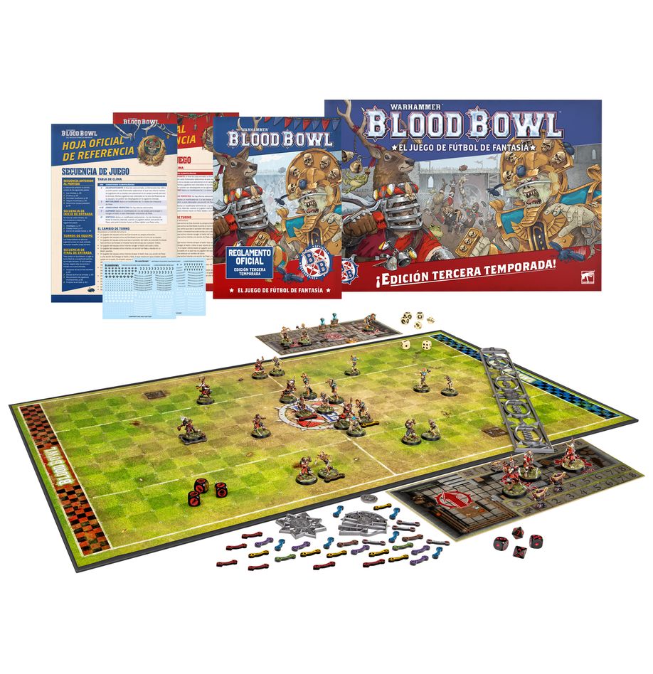 PREPEDIDO - BLOOD BOWL: CAJA BÁSICA - 3º TEMPORADA