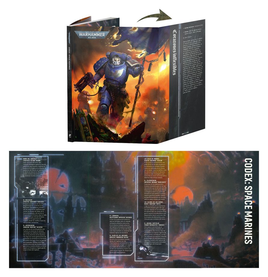 PREPEDIDO - SPACE MARINES: CODEX - 11º EDICION