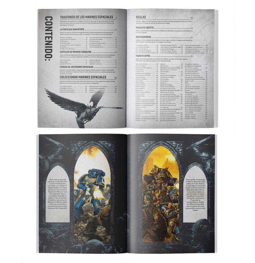 PREPEDIDO - SPACE MARINES: CODEX - 11º EDICION
