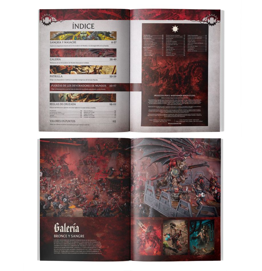 PREPEDIDO - WORLD EATERS: CODEX