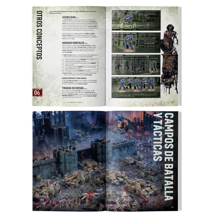 PREPEDIDO - WARHAMMER 40K: Reglas básicas 11ª Edición Español